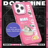 TGVIS Space Series Dopamine Pattern Phone Case, For iPhone 15 Pro Max, For iPhone 15 Pro, For iPhone 15